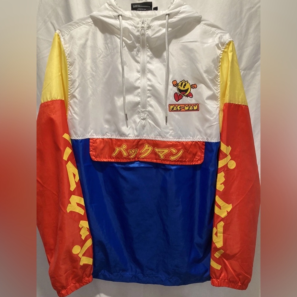 Pac-Man Colorful Windbreaker Jacket